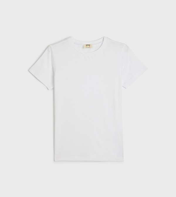 Solid Short Sleeves Casual T-Shirt