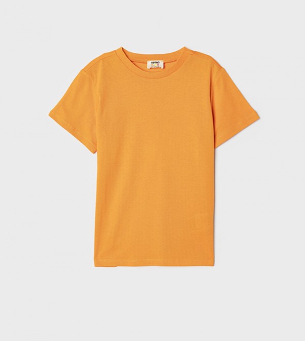 Solid Short Sleeves Casual T-Shirt
