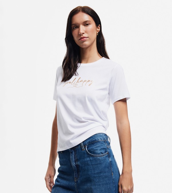 Printed Short Sleeves T-Shirt