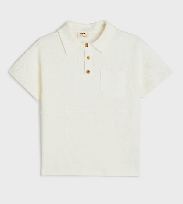 Solid Short Sleeves Polo T-Shirt