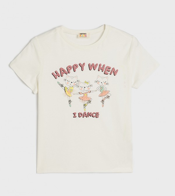Printed Crew Neck T-Shirt