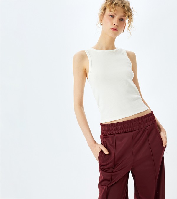 Solid Crop Top