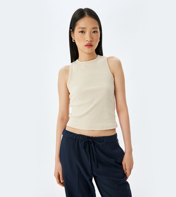 Solid Crop Top