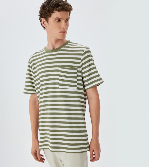 Striped Short Sleeves T-Shirt