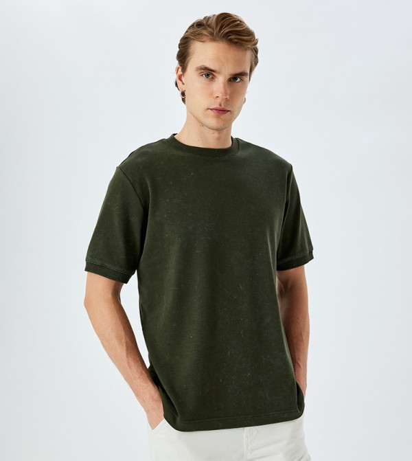 Washed Short Sleeves T-Shirt