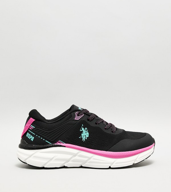 SALDONA Textured Low-Top Sneakers