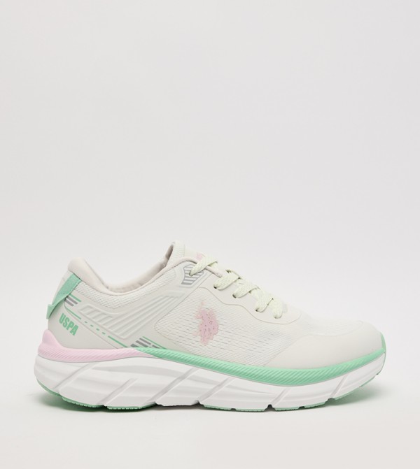 SALDONA Logo Detail Low-Top Sneakers