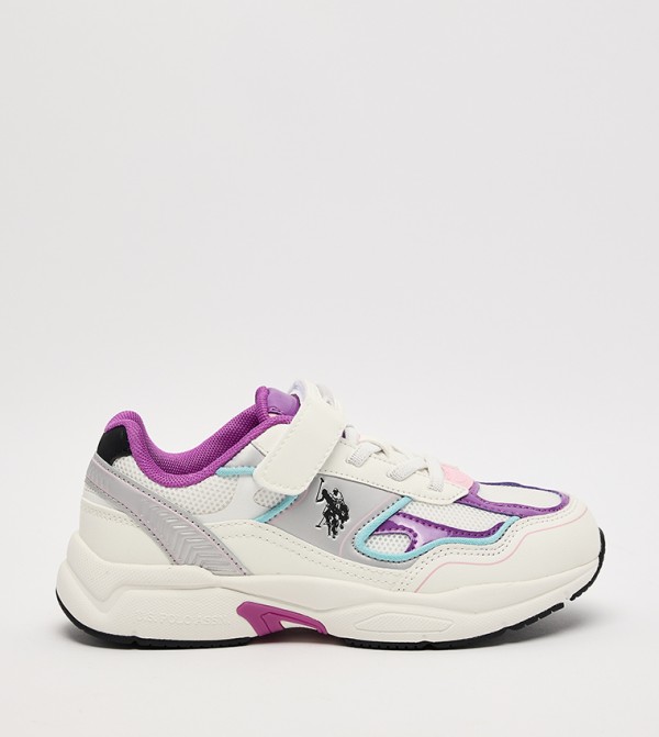 SUPOLE G Velcro Closure Sneakers