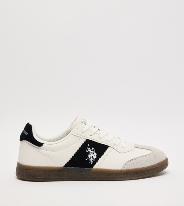 SANDRA Color Block Low-Top Sneakers