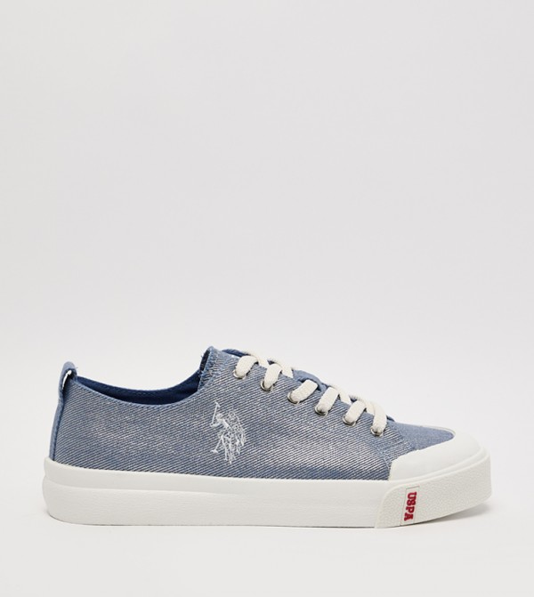 ILLY Textured Low-Top Sneakers