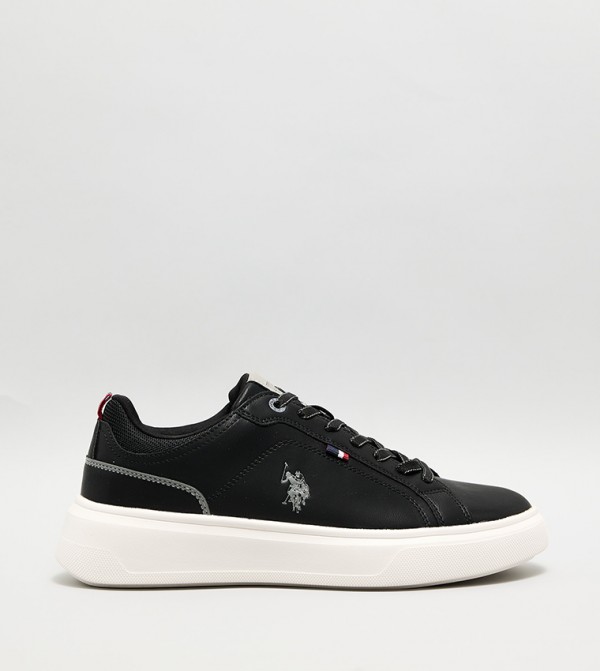 NATEN Textured Low-Top Sneakers