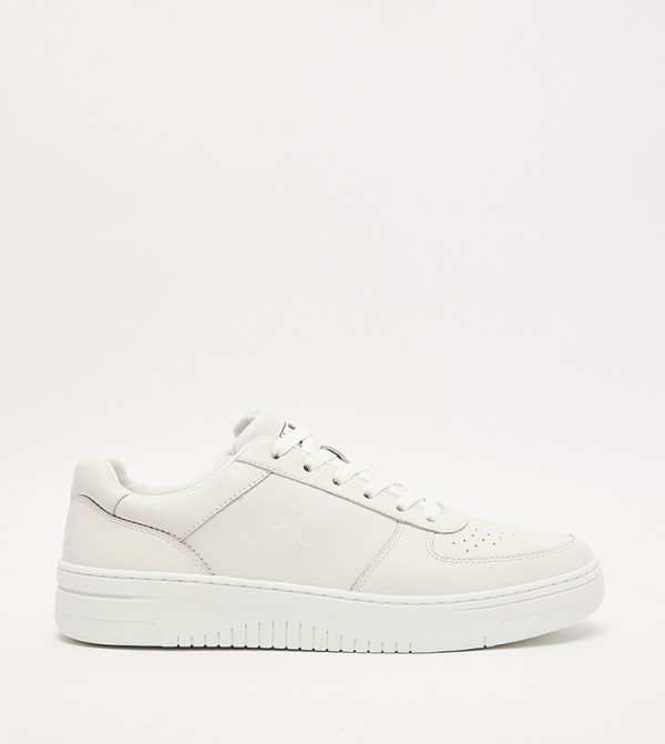 ROBERT LT Textured Low-Top Sneakers