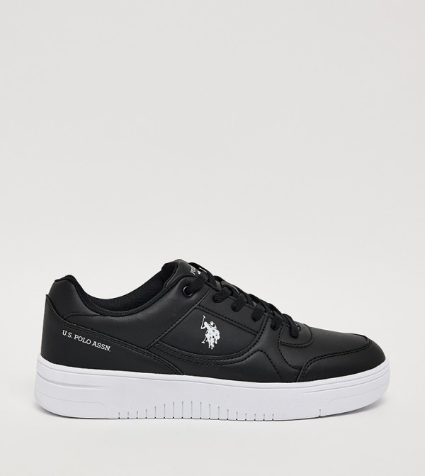 LEE Logo Detail Lace-Up Sneakers