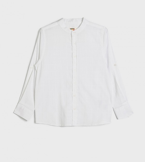 Striped Long Sleeves Cotton Shirt