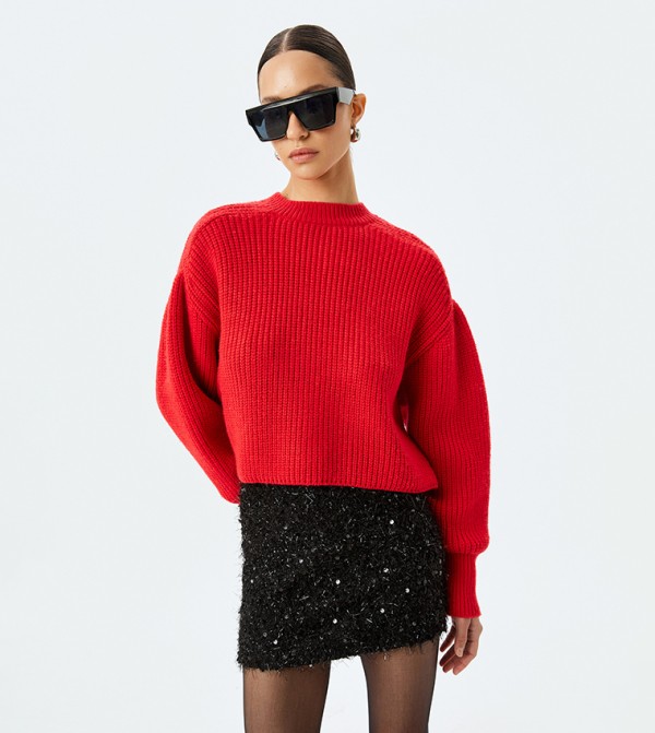 Long Sleeves Knit Cardigan