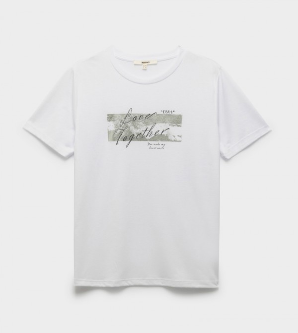 Printed Short Sleeves T-Shirt