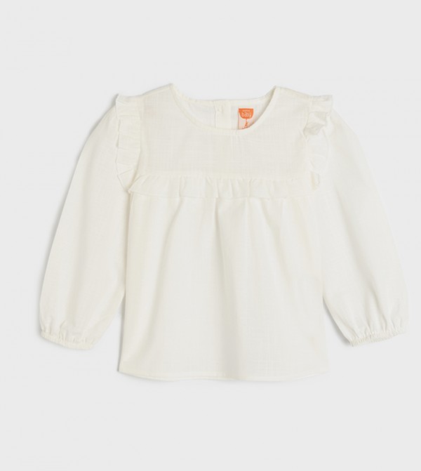Solid Long Sleeves Top
