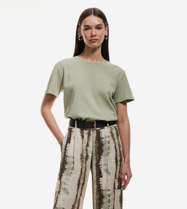 Solid Short Sleeves T-Shirt