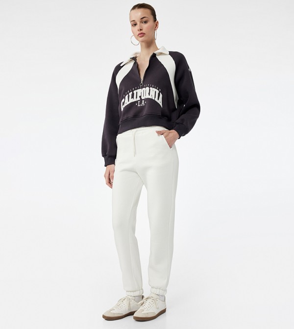 Drawstring Waist Joggers