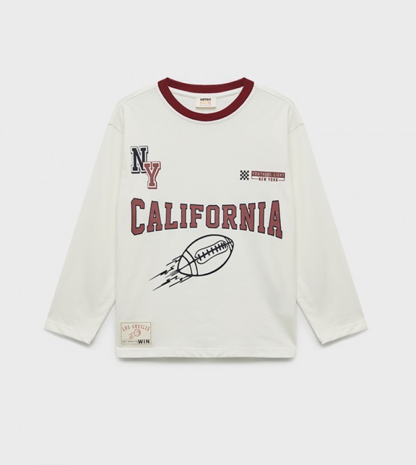 Printed Long Sleeves T-Shirt