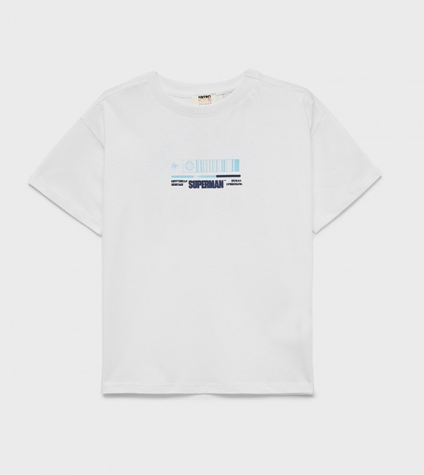 Printed Crew Neck T-Shirt