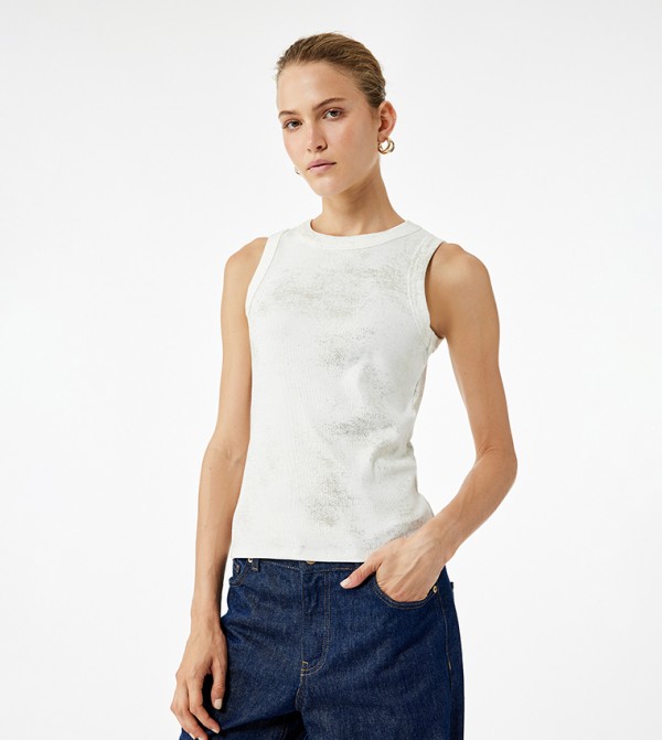 Shiny Glitter Tank Top