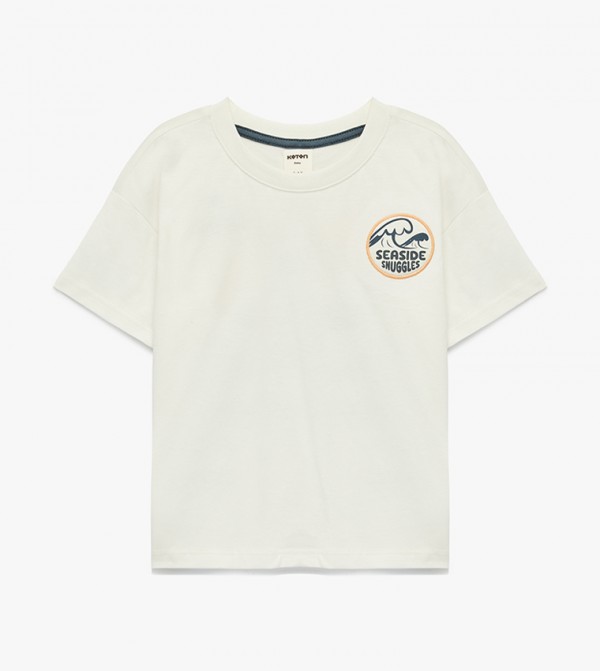 Embroidered Short Sleeves T-Shirt