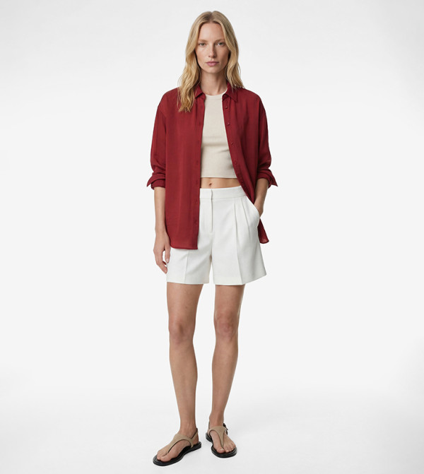 Long Sleeves Oversized Shirt