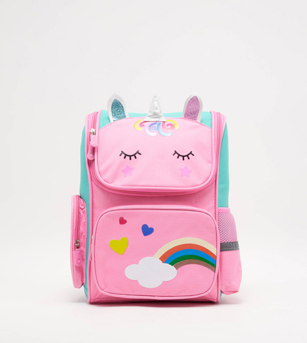 Unicorn Printed School Backpack