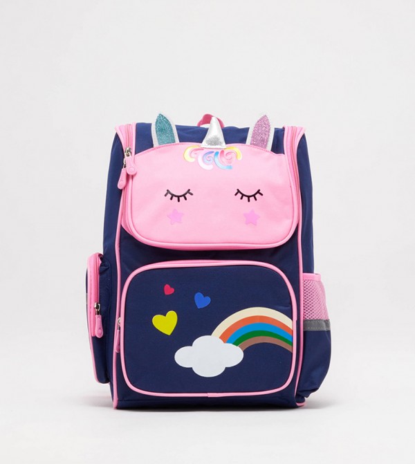 Unicorn Printed School Backpack