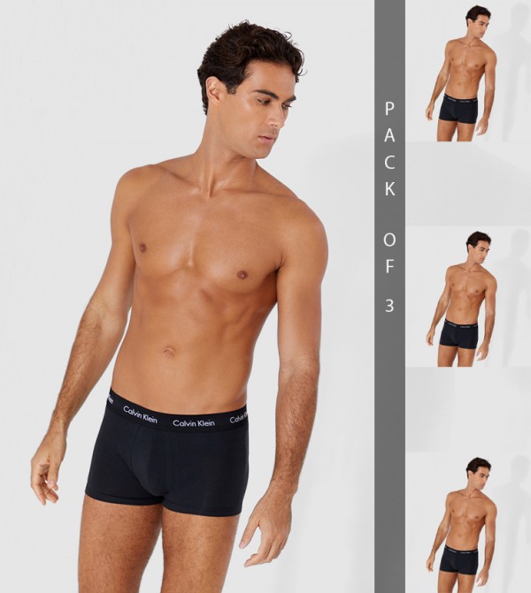 Cotton Underwear For Men - Black