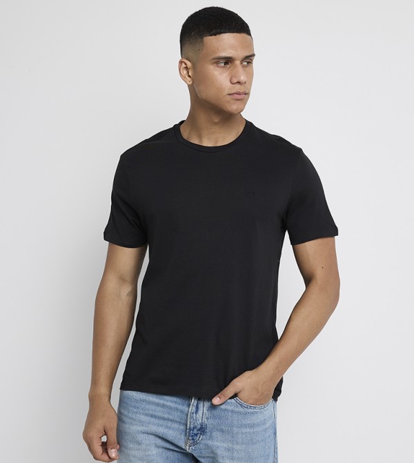 Logo Embroidered Short Sleeves T-Shirt