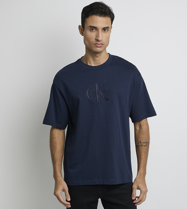 Logo Embroidered Short Sleeves T-Shirt