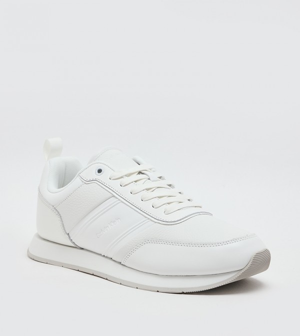 Logo Detail Lace Up Sneakers