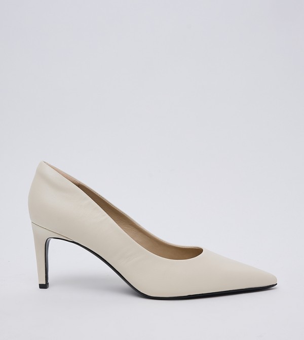 Solid Pointed Toe Pumps