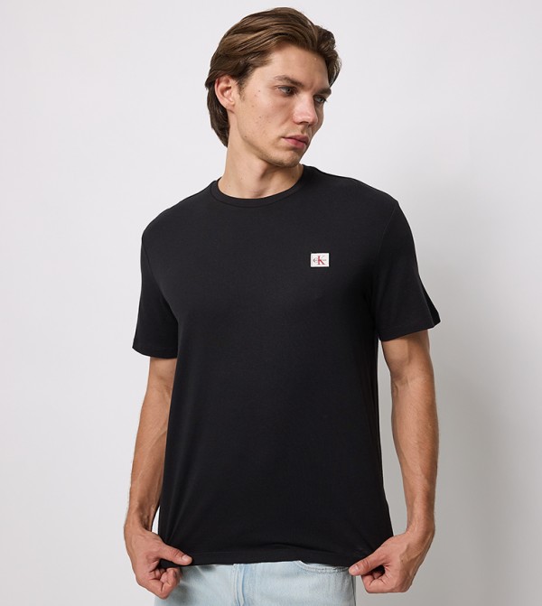 Logo Badge Short Sleeves T-Shirt