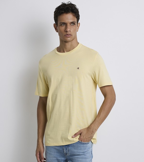 Monogram Detail Short Sleeves T-Shirt