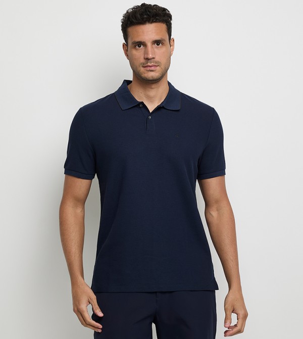 Solid Short Sleeves Polo T-Shirt