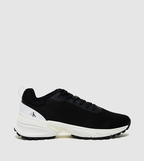 HIKE RUNNER TECH Knitted Lace-Up Shoes