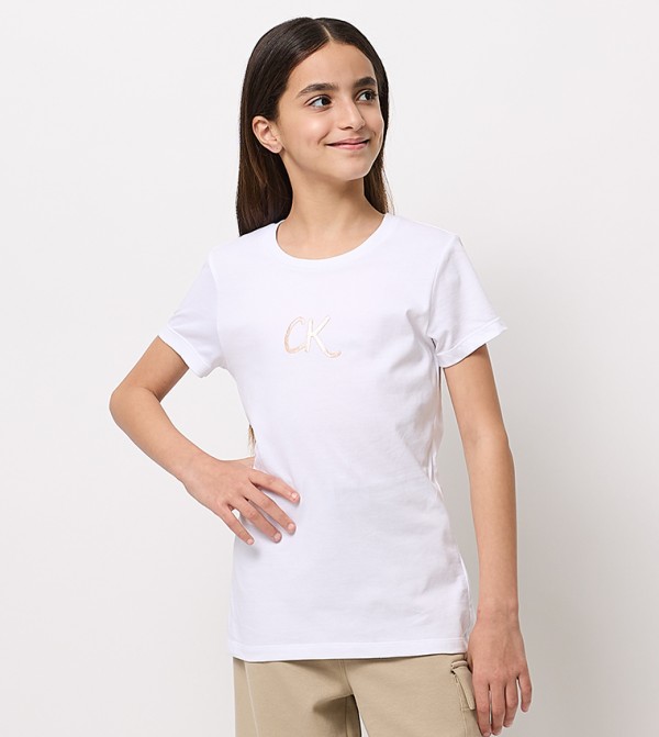 Logo Printed Short Sleeves T-Shirt
