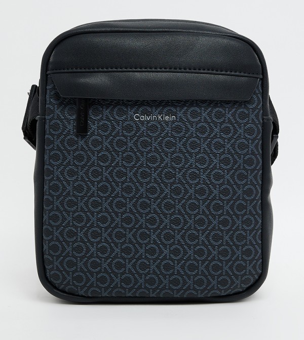 Monogram Print Reporter Bag