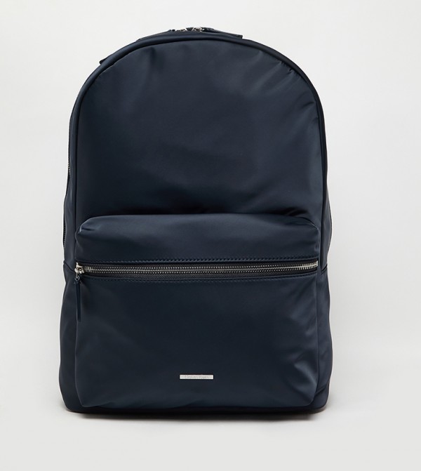 SLEEK Front Pocket Nylon Backpack