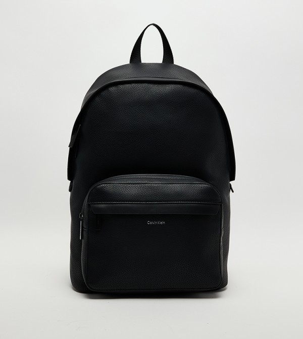MUST Textured Front-Pocket Backpack