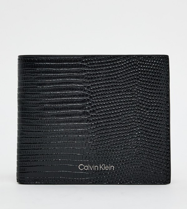 Lizard Embossed Bi-Fold Wallet