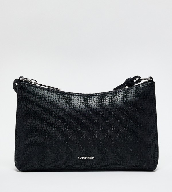 Monogram Patterned Crossbody Bag