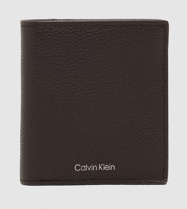 Textured Bi-Fold Wallet