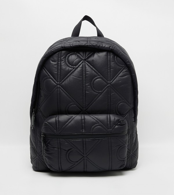 Logo Detail Puffer Backpack
