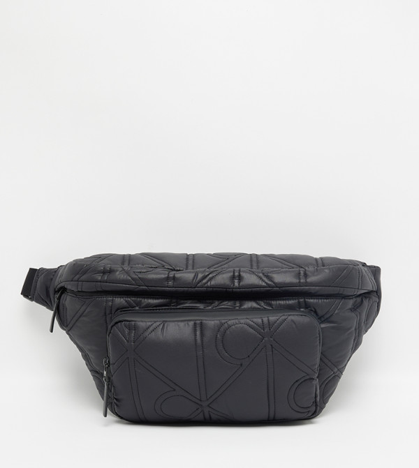 Logo Detail Puffer Waist Bag