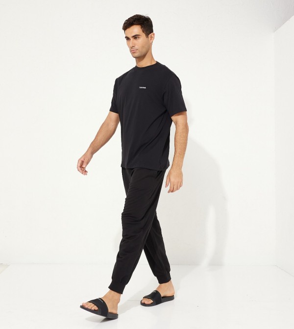 Logo Printed Casual Joggers