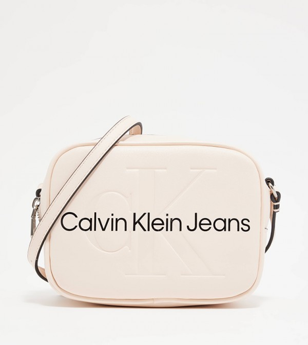 CALVIN KLEIN JEANS - Women's rigid camera bag with logo - K60K610275TGE -  Pink